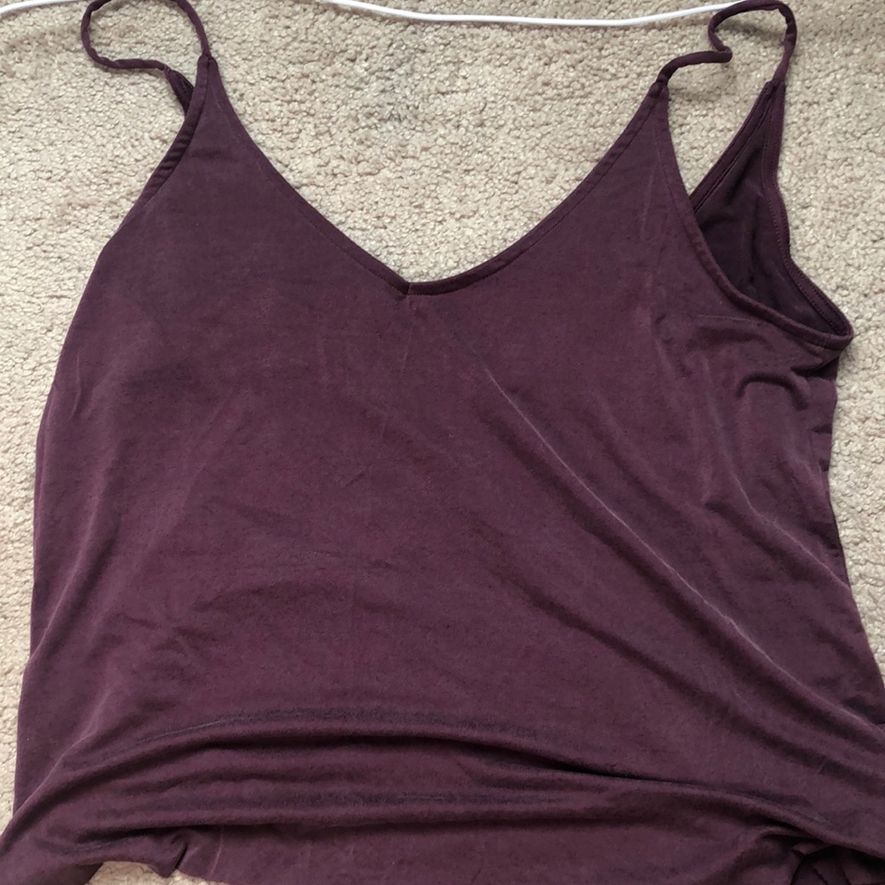 Maroon Tank Top
